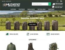 Tablet Screenshot of militarykit.com